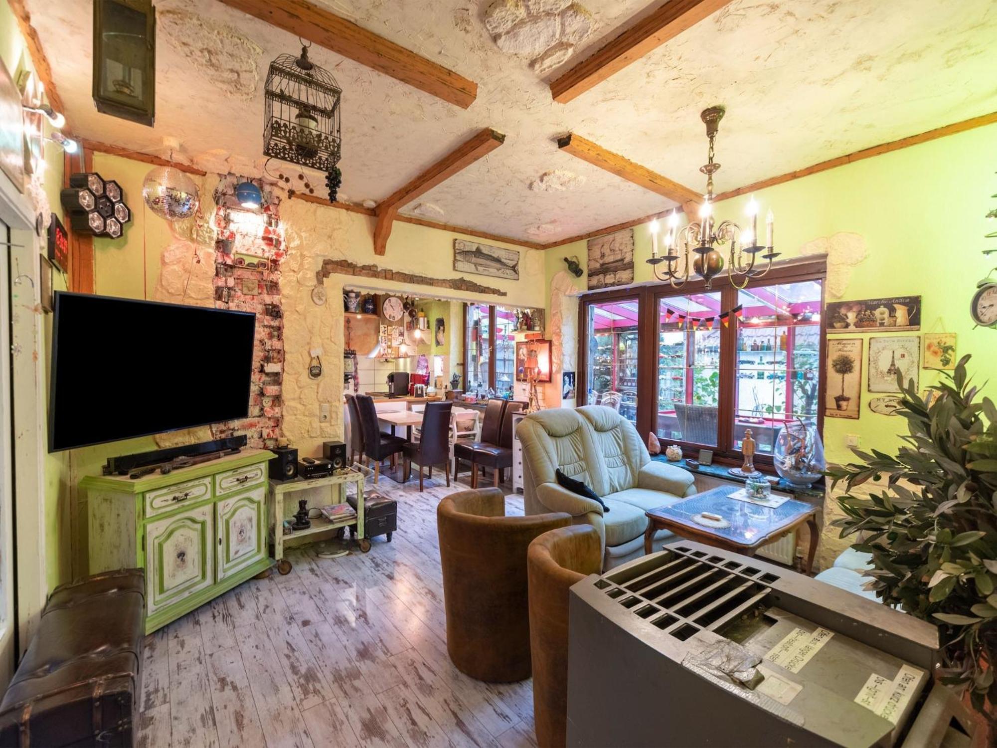 Comfortable Apartment In Wismar Mecklenburg With Fireplace מראה חיצוני תמונה