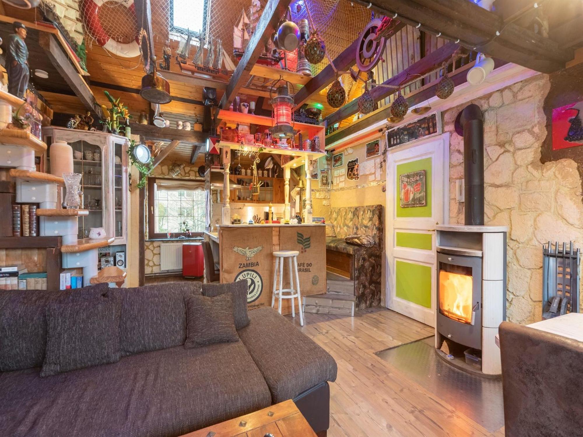 Comfortable Apartment In Wismar Mecklenburg With Fireplace מראה חיצוני תמונה