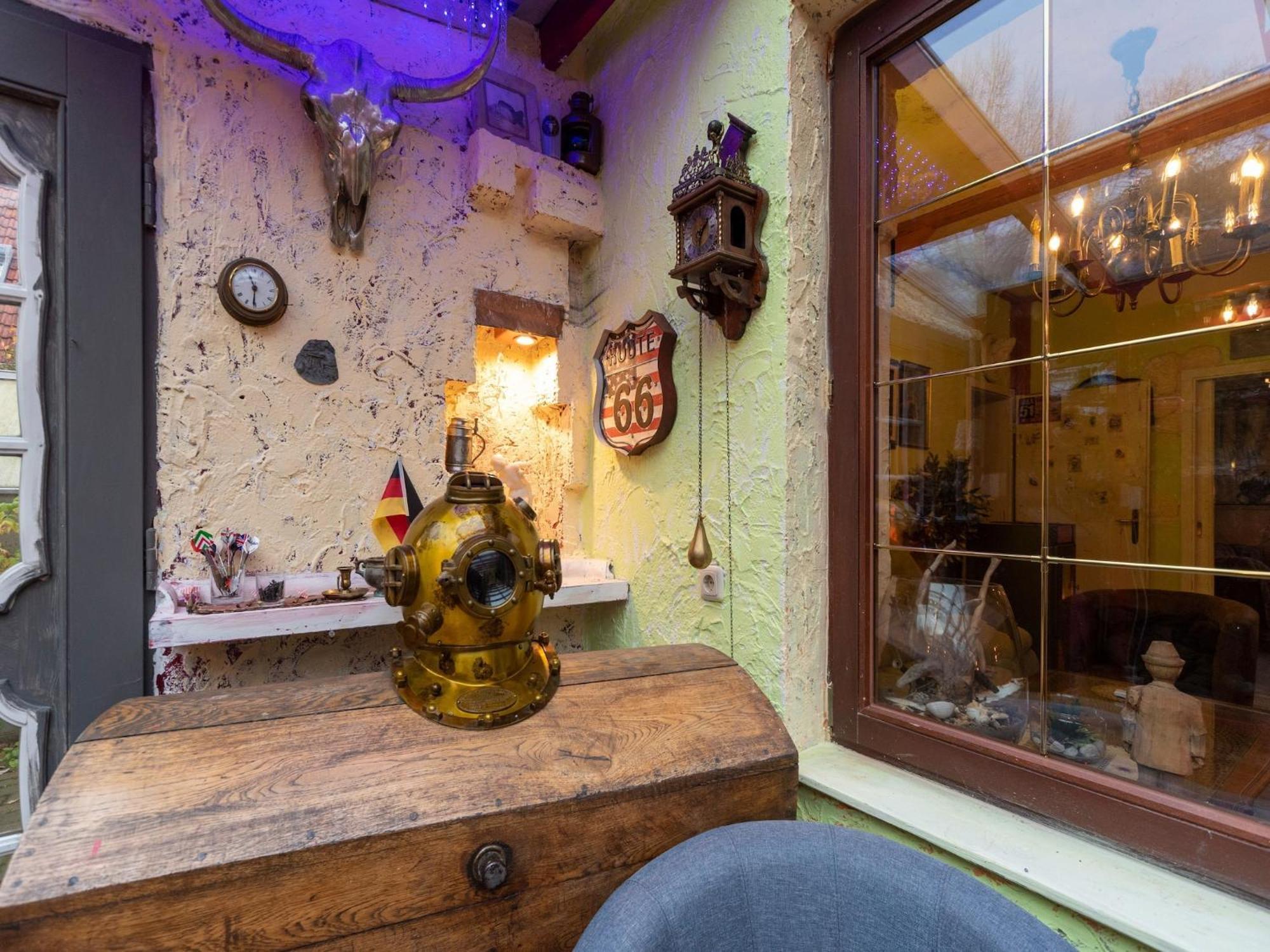 Comfortable Apartment In Wismar Mecklenburg With Fireplace מראה חיצוני תמונה