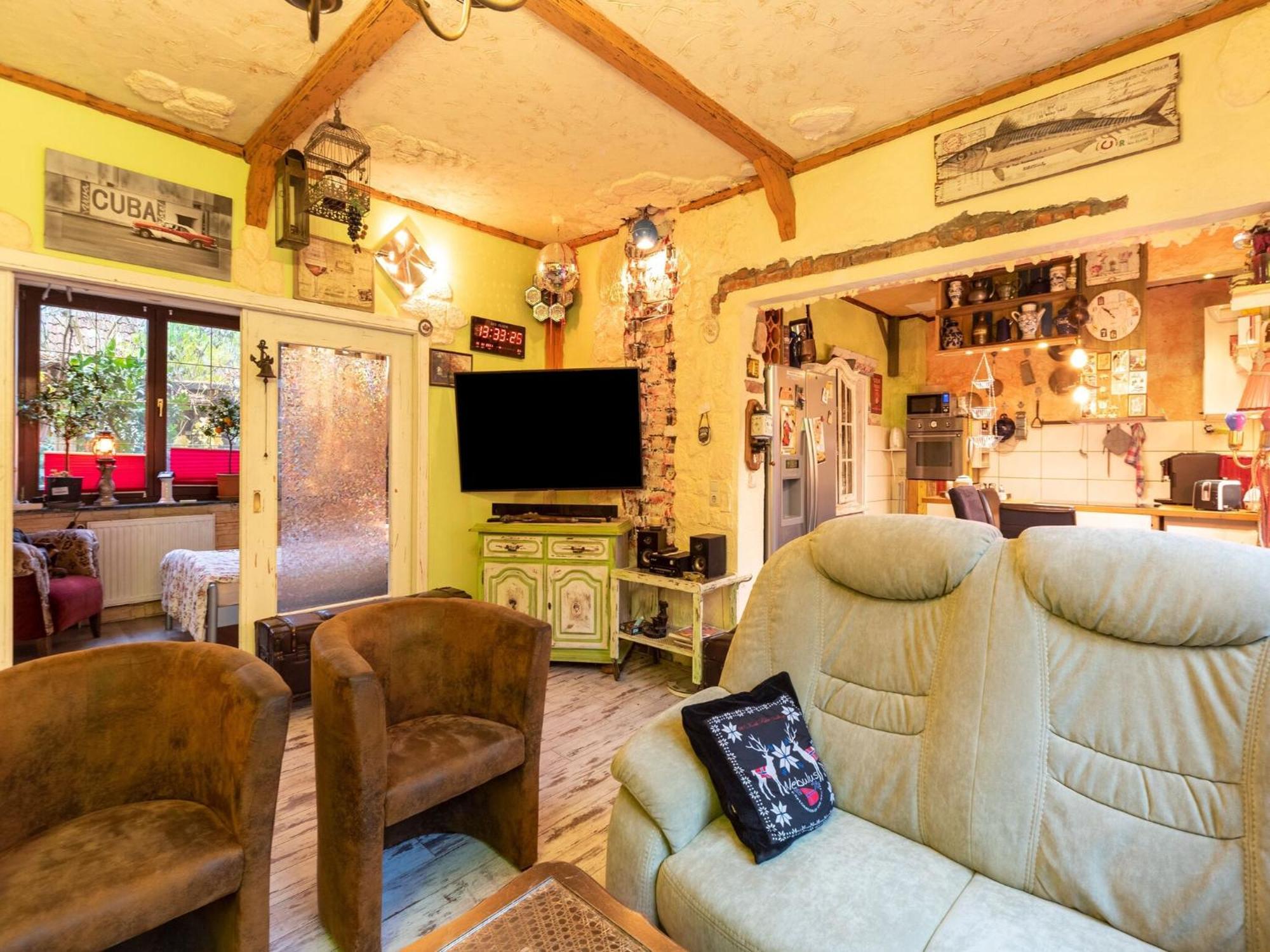 Comfortable Apartment In Wismar Mecklenburg With Fireplace מראה חיצוני תמונה