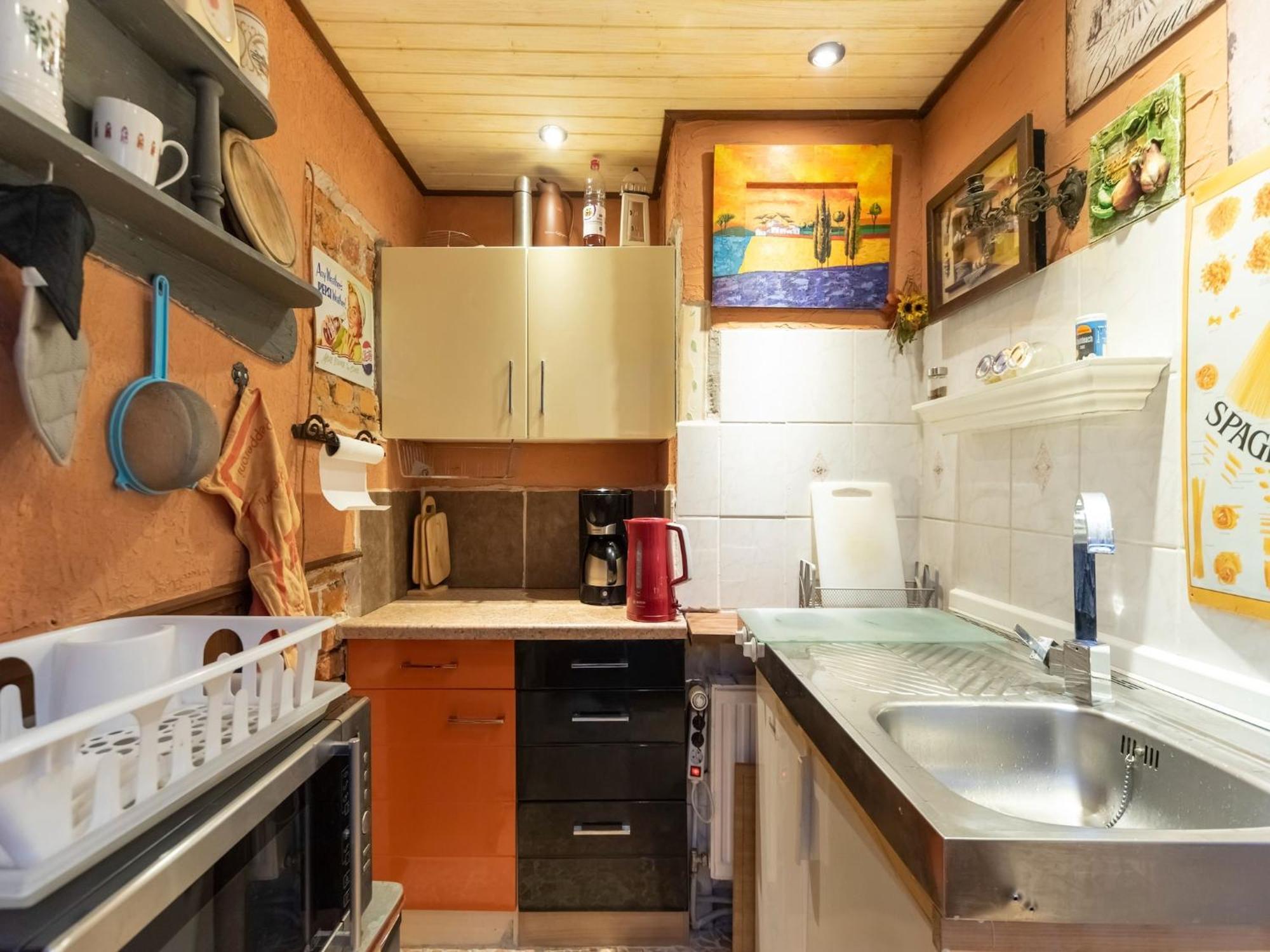 Comfortable Apartment In Wismar Mecklenburg With Fireplace מראה חיצוני תמונה